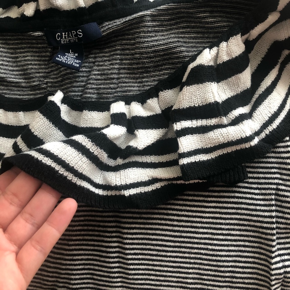 Chaps Ruffle Top - Picture 8 of 8